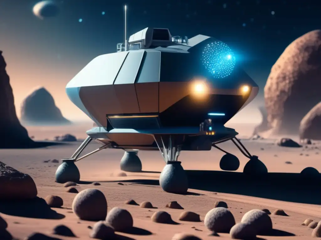 Futurista sonda espacial despliega microorganismos bioindicadores en asteroide