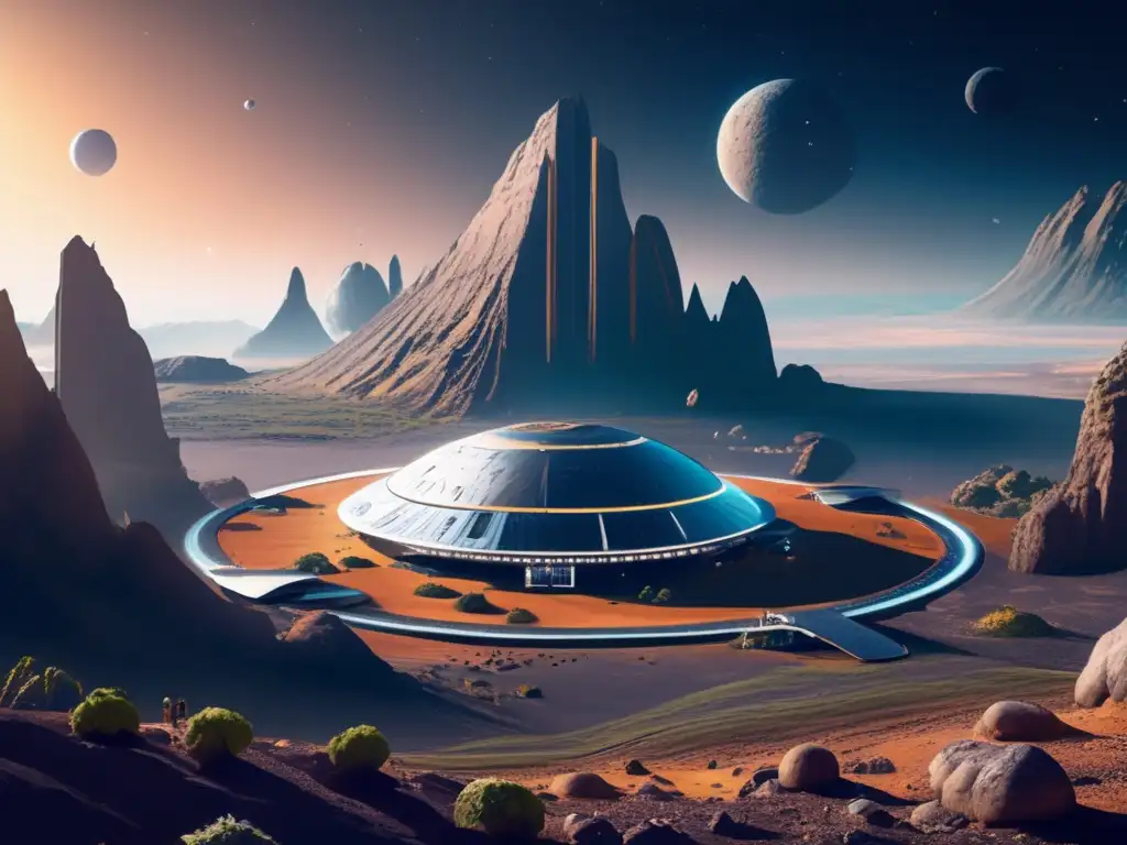 Futuro espacio colonia en asteroide Futuro de la colonización de asteroides: Legislación espacial asteroides