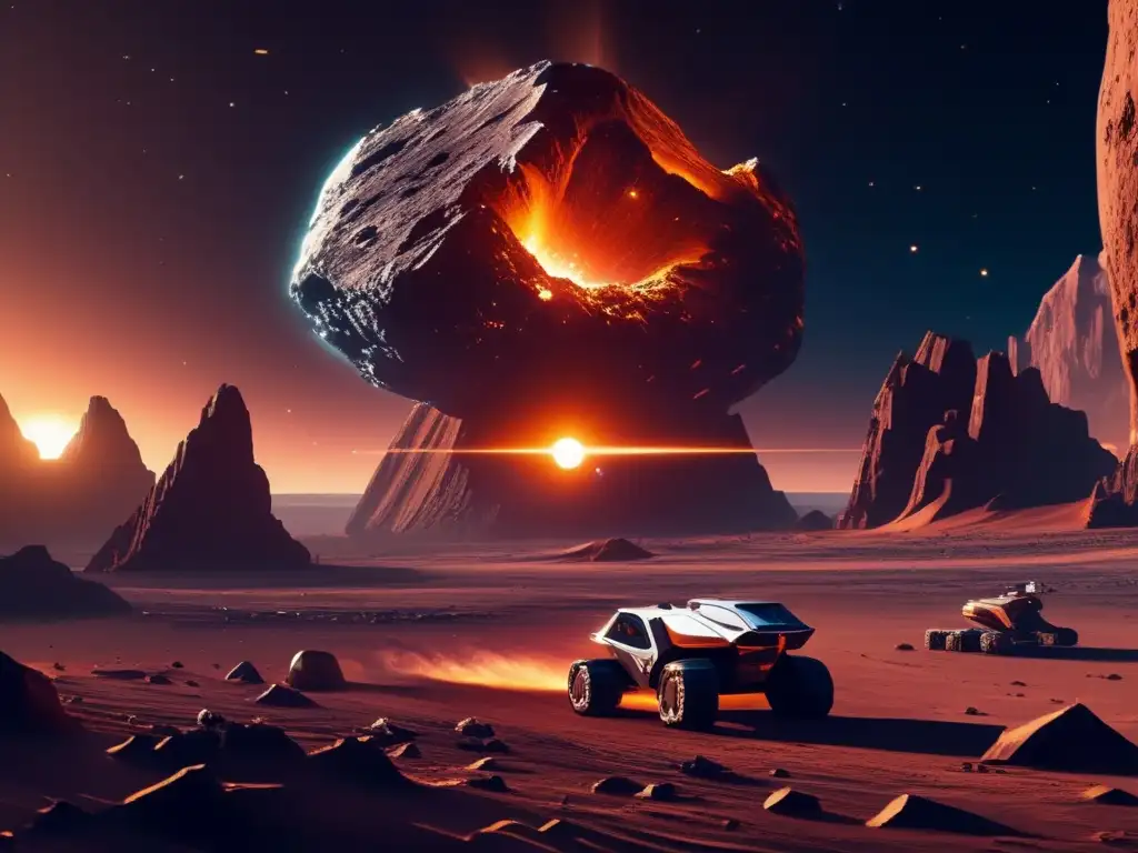 Futuro minero de asteroides Futuro minado de asteroides: Recursos y derechos de explotación