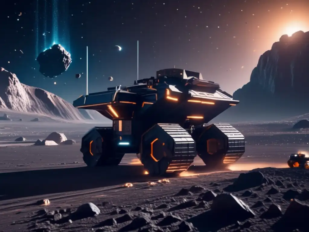 Futuro de la minería de asteroides: Recursos hídricos