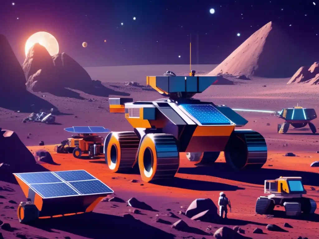 Futuro de la minería espacial y Derecho Internacional Minería Asteroides