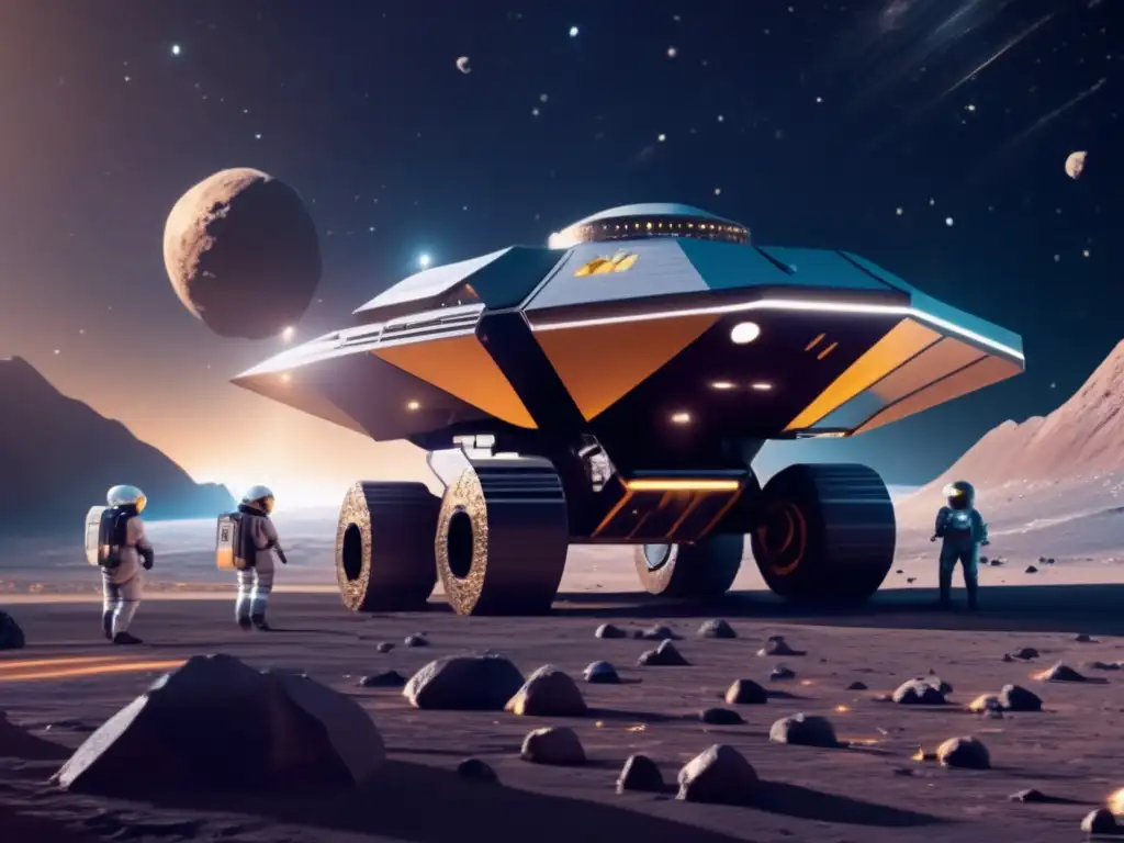 Futuro minero espacial Futuro minero espacial: astrónomos, robots y 'Fiebre del oro espacial' en operación de extracción en asteroide