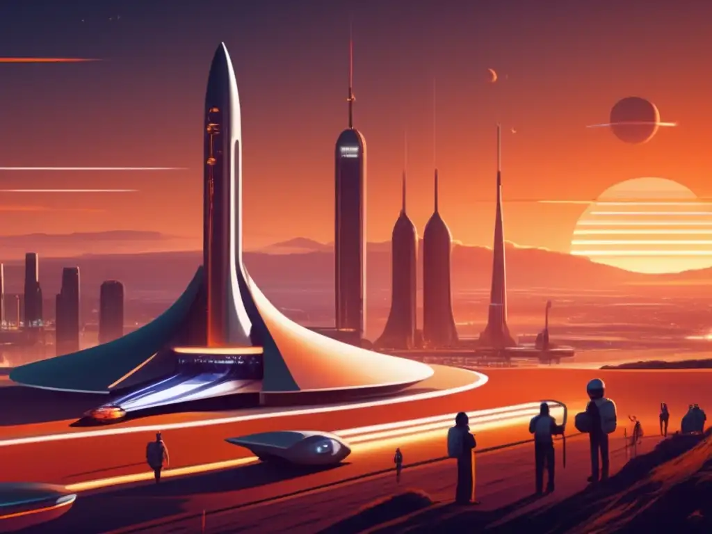Futuro puerto espacial con IA y automatización: comercialización espacio IA