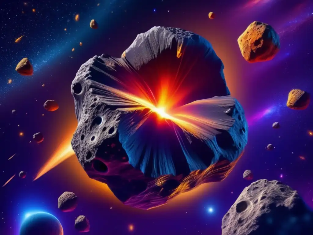 Asombroso cosmos: Asteroides en detalle Geopolítica asteroides: Conflictos cooperación escenario espacial