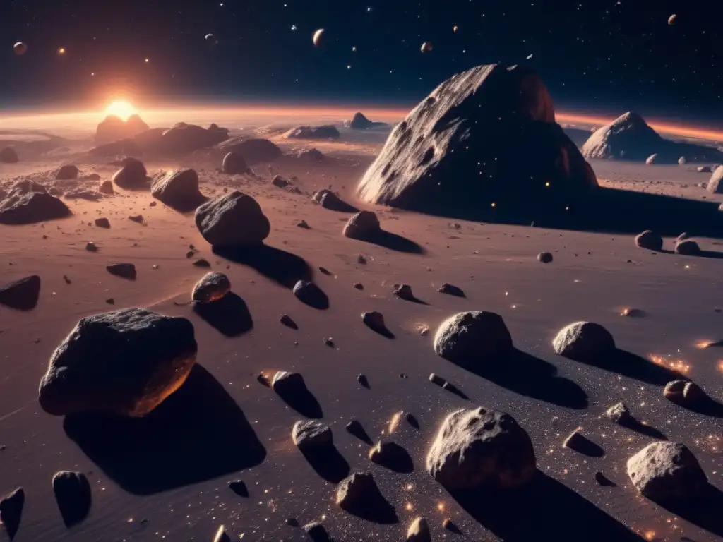 Recursos espaciales y geopolítica Geopolítica de minería de asteroides en el espacio