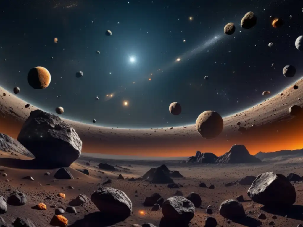 Esplendor del cinturón de asteroides Descubriendo gigantes silenciosos: asteroides del cinturón