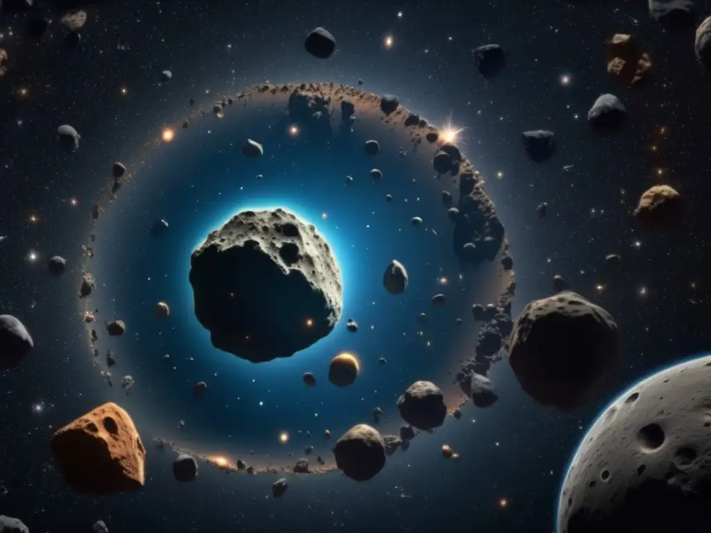 Fascinante cinturón de asteroides Descubriendo gigantes silenciosos: asteroides del cinturón