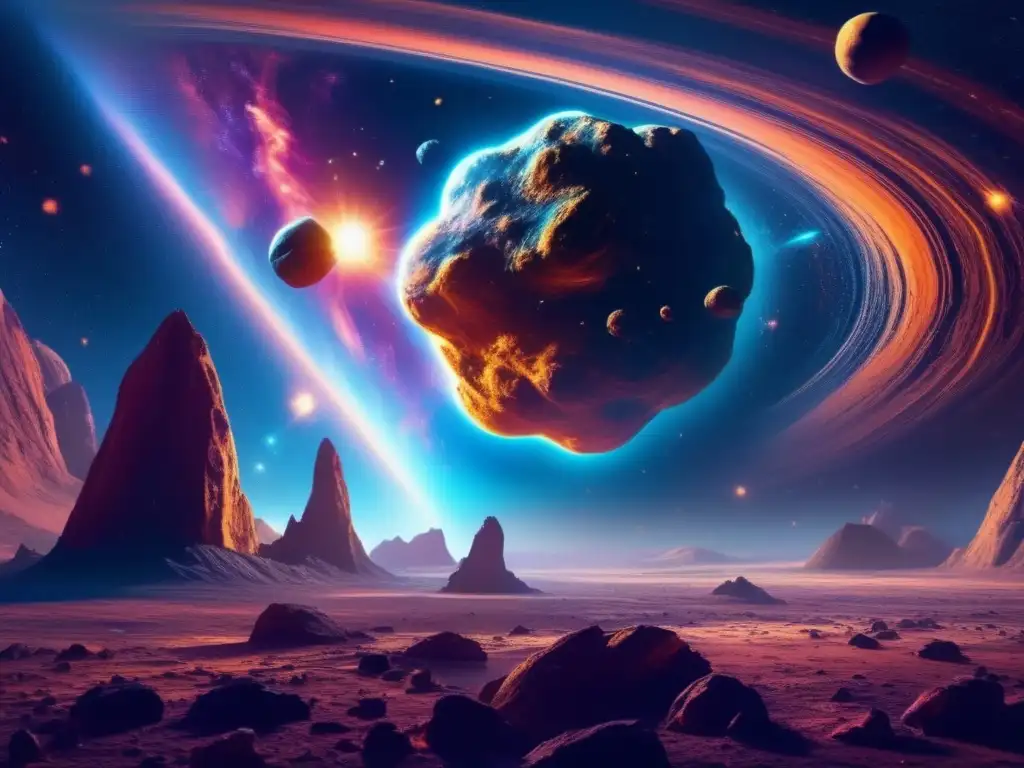 Historia de los asteroides antiguos en el universo