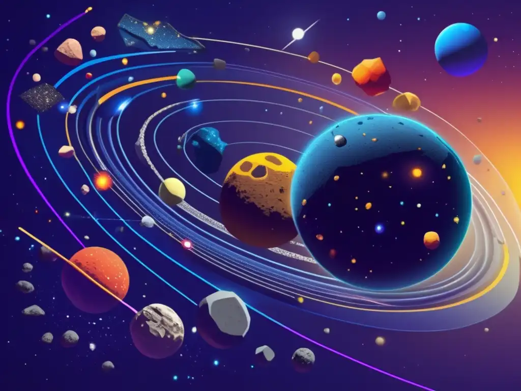 Composición de asteroides y su relación con la historia del sistema solar Composición asteroides y su historia en el sistema solar