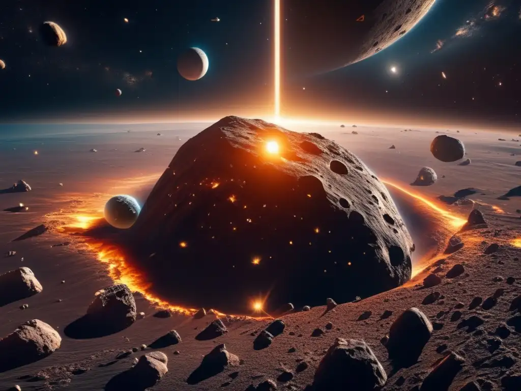 Fascinación humana con asteroides Fascinación humana con asteroides: Exploración, impactos y universo