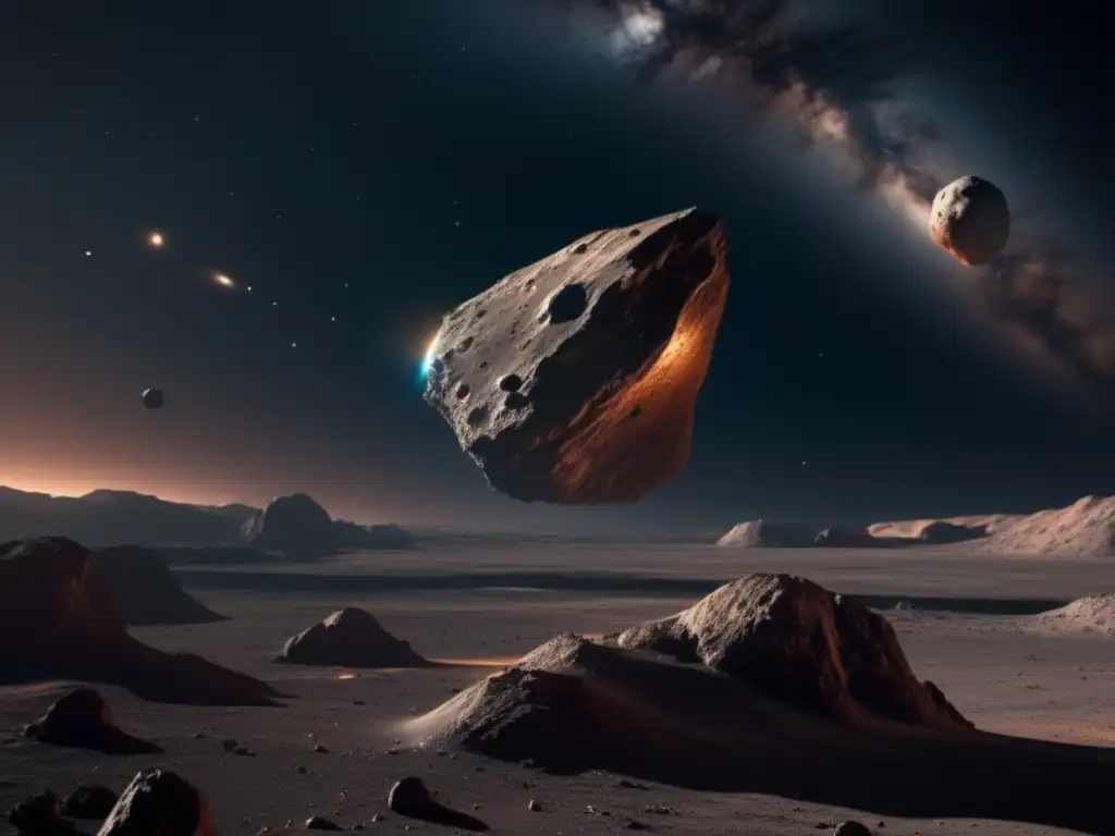 Exploración científica de un asteroide Exploración científica: Asteroide y evolución humana