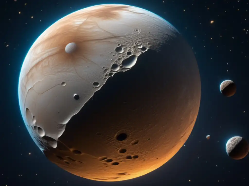 Imagen: Asteroide 52 Europa, exploración de asteroides congelados