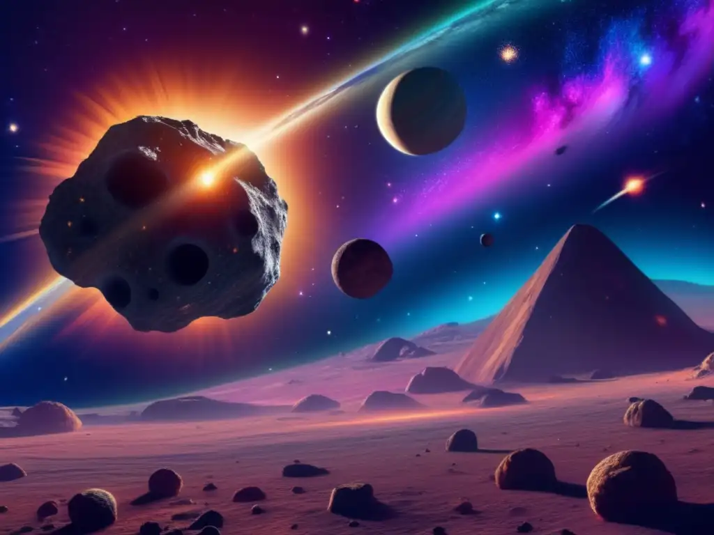 Imagen de asteroide ultra primitivo y el Big Bang