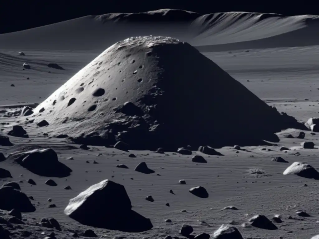 Imagen detallada del asteroide Ryugu capturada por la nave Hayabusa2 Imagen detallada del asteroide Ryugu, captada por la nave espacial Hayabusa2