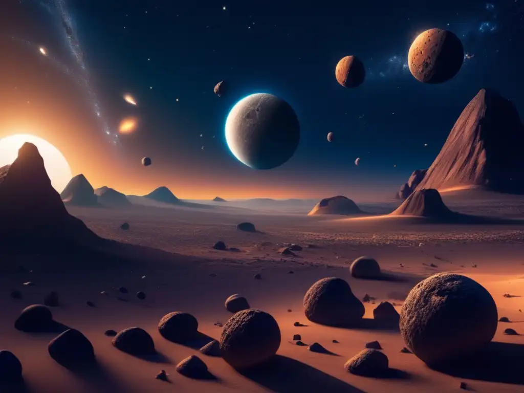 Imagen impactante: búsqueda vida extraterrestre Imagen detallada: Papel asteroides búsqueda vida extraterrestre