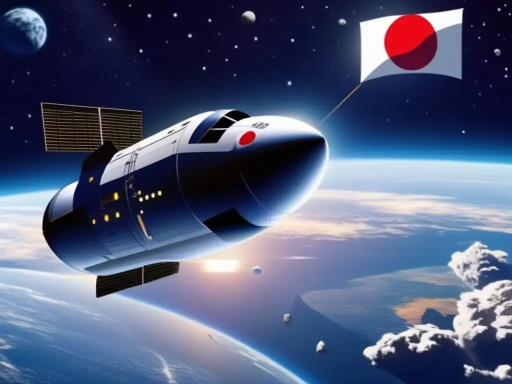 Hayabusa: Misión Japonesa en el Espacio Imagen: Hayabusa y Itokawa - Exploración de asteroides