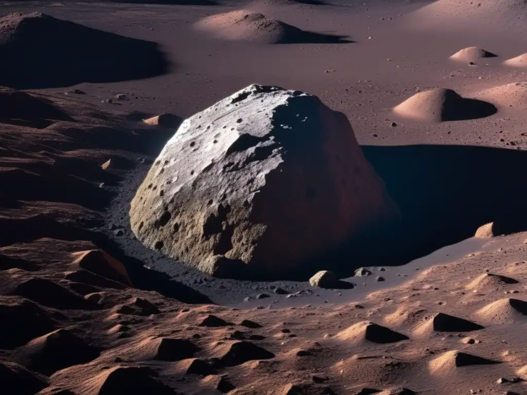 Impresionante imagen 8k del asteroide Ryugu Imagen impactante: Asteroide Ryugu extractos