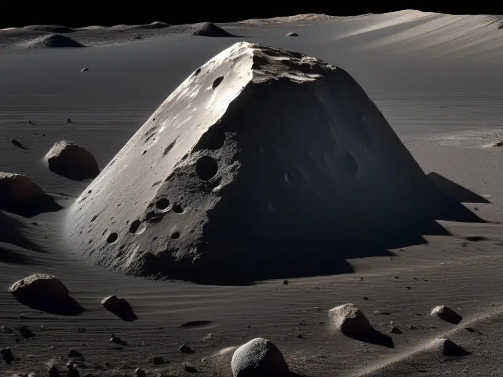 Asteroide Bennu: texturas y colores cautivadores Imagen impresionante del asteroide Bennu, capturada por la nave OSIRISREx durante su misión