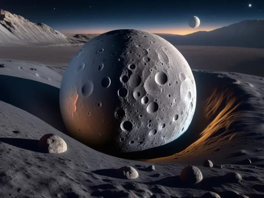 Imagen impresionante de Ceres en 8K, con cráteres, montañas y valles en detalle