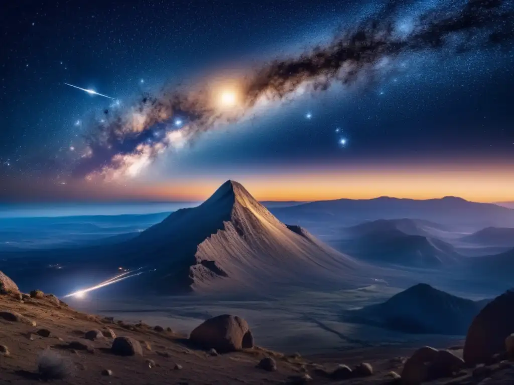 Imagen impresionante: noche estrellada