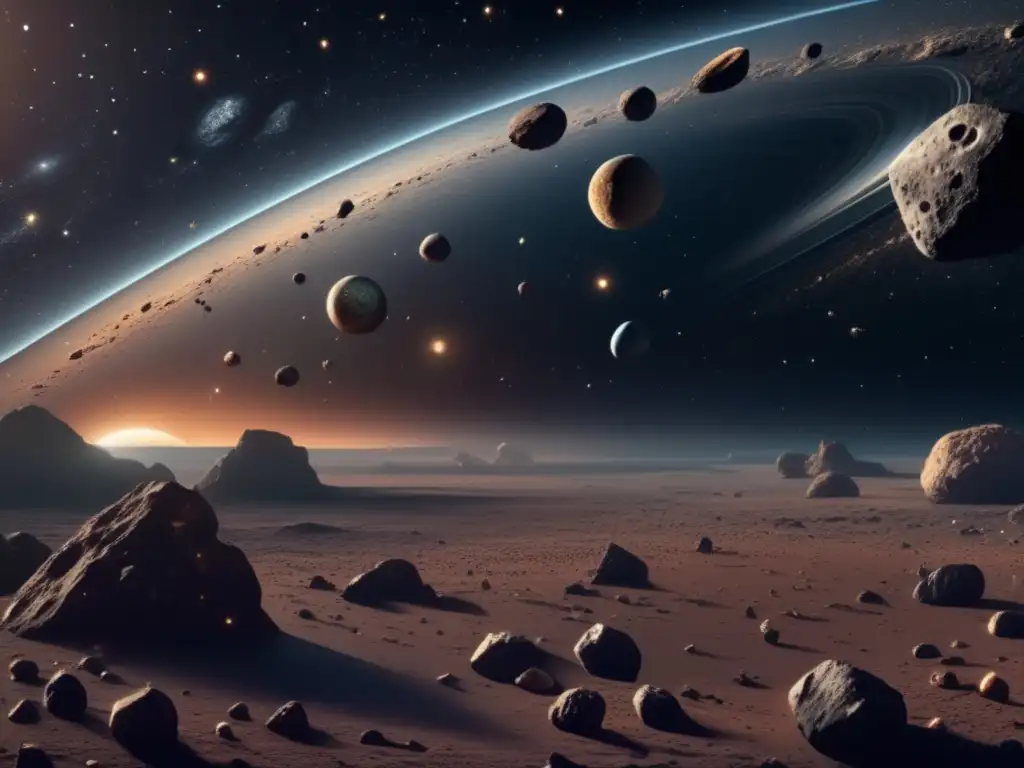 Imagen 8k: Probabilidad de choque asteroidal con la Tierra