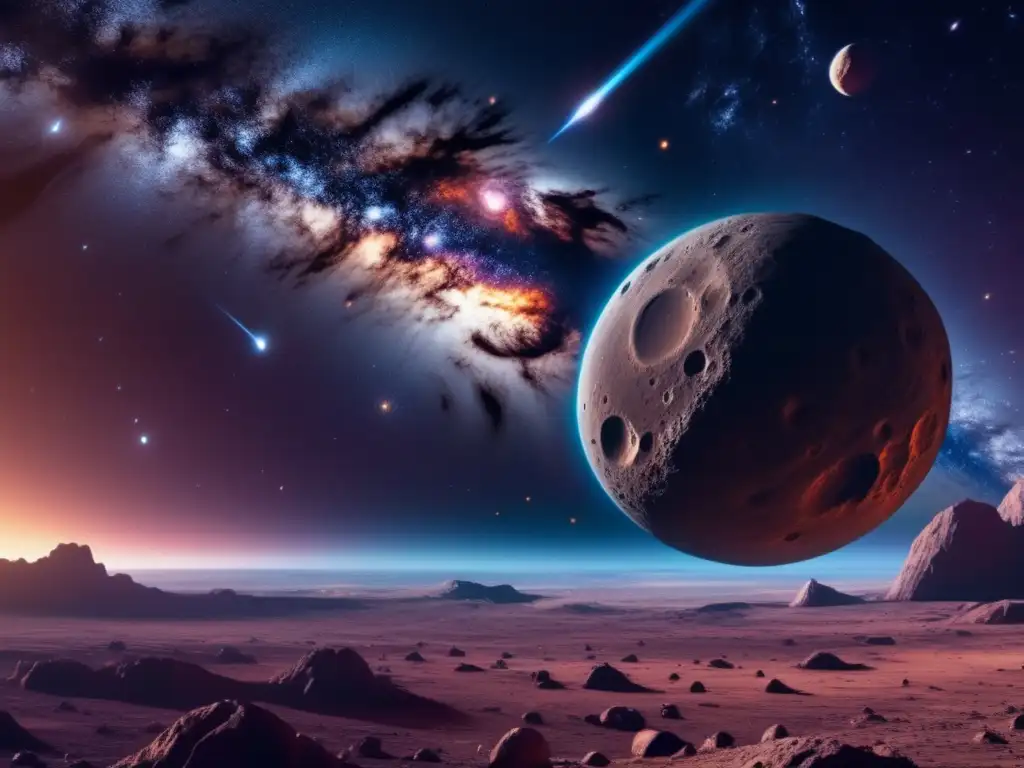 Imagen: Tecnologías de mitigación de asteroides