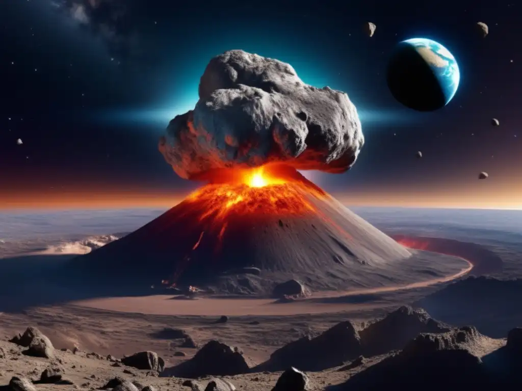 Impacto inminente de asteroide Imagen: Trayect