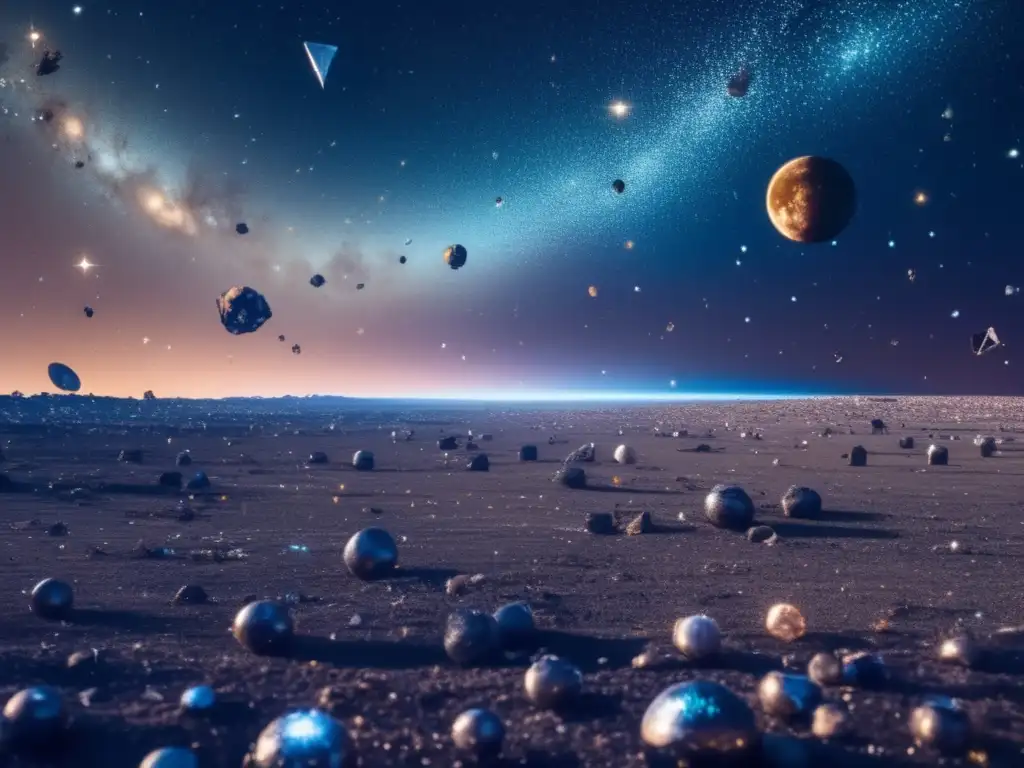 Contaminación espacial: peligroso desecho Impacto ambiental: consideraciones ecológicas en minería espacial