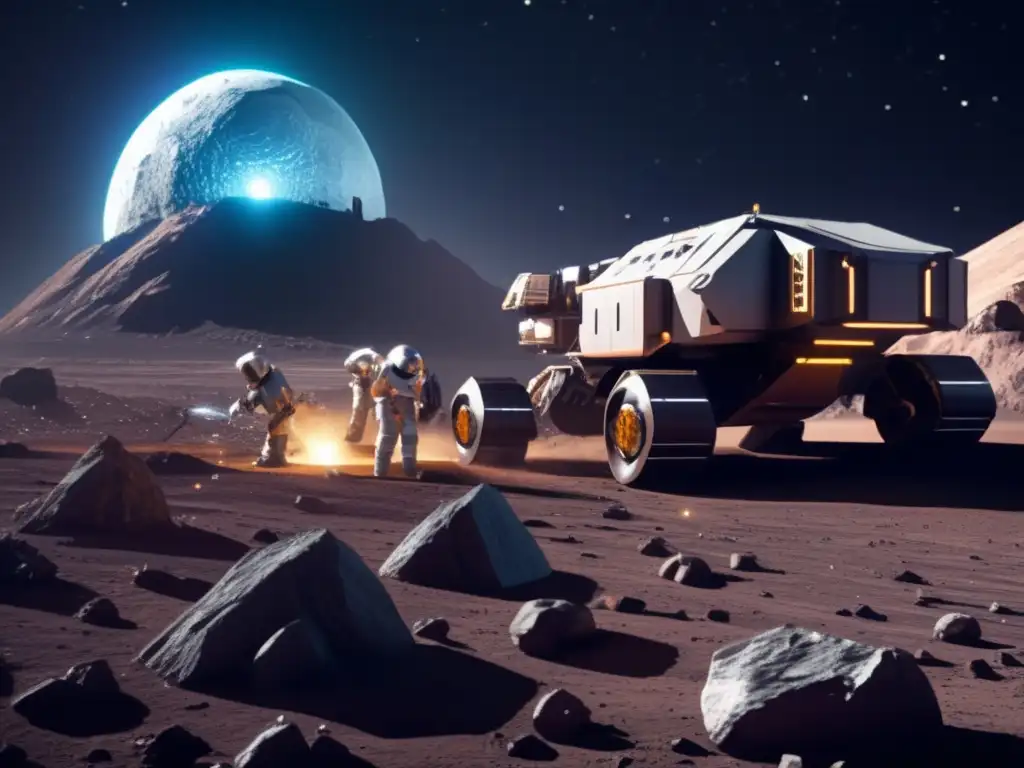 Futuro de la minería espacial sostenible Impacto ambiental de la minería de asteroides