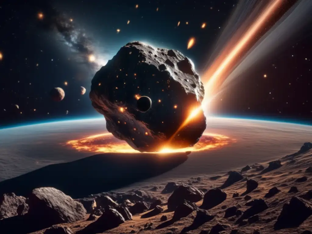 Asteroida gigante se aproxima a la Tierra Impacto asteroidal: historias reales y devastadoras