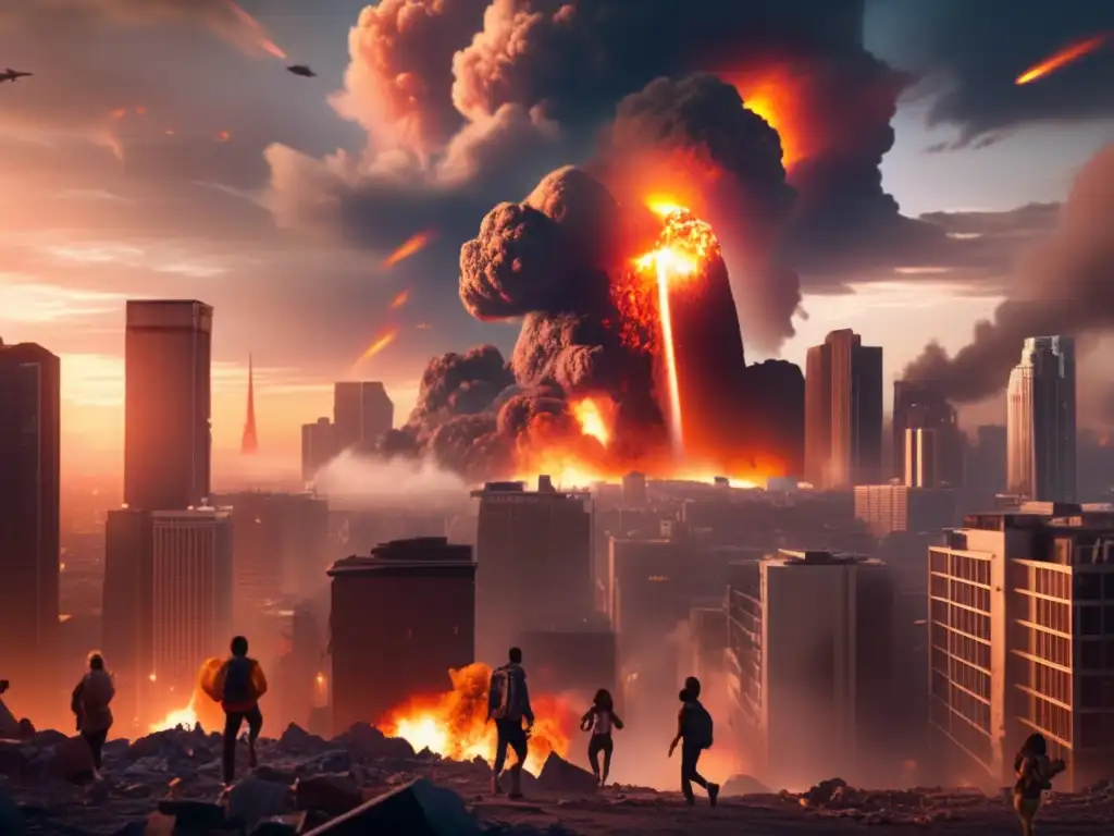 Impacto de asteroide en la Tierra: Caos y devastación tras colisión cósmica