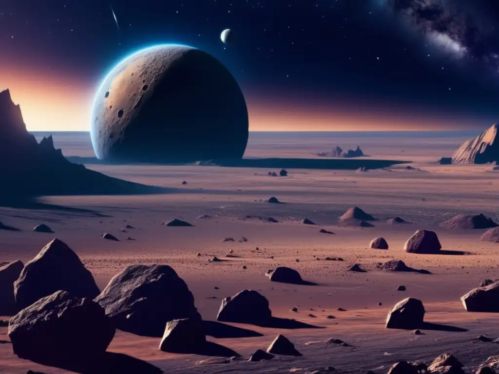 Impacto de asteroides: destrucción y formación en el cosmos