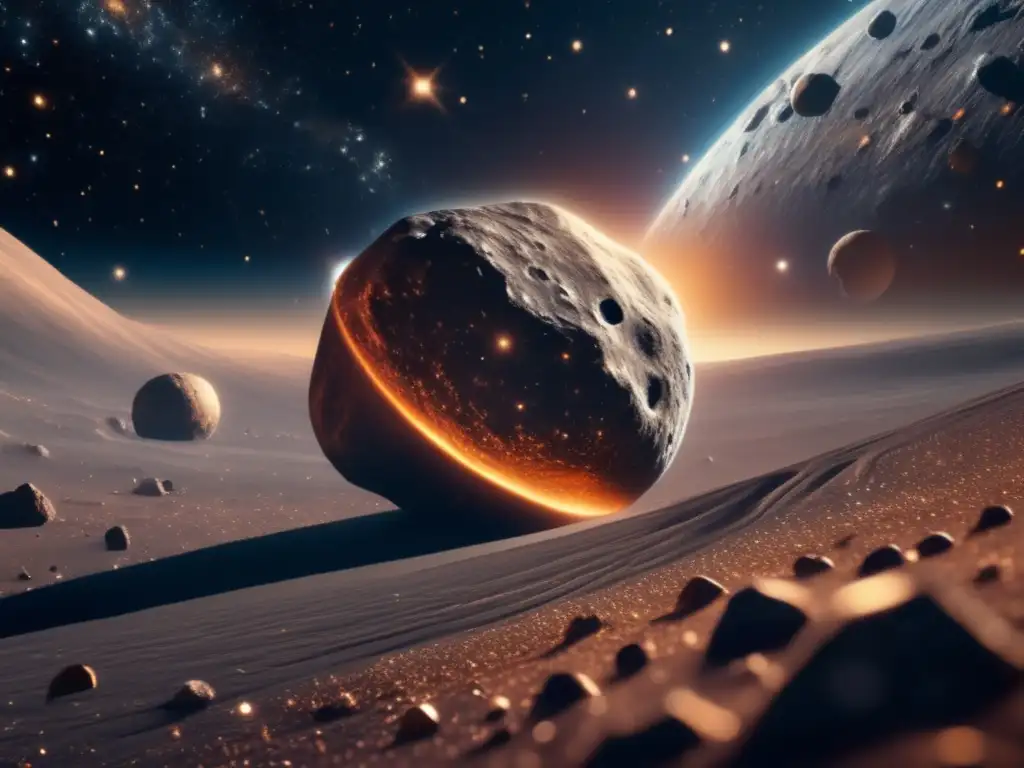 Asteroida metálica: belleza espacial y su impacto en la joyería Impacto asteroides en joyería y electrónica