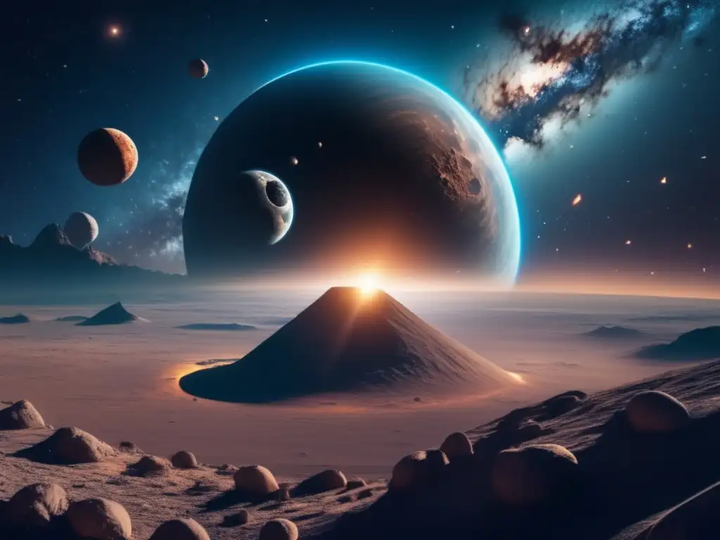 Impacto de asteroides en la historia del universo