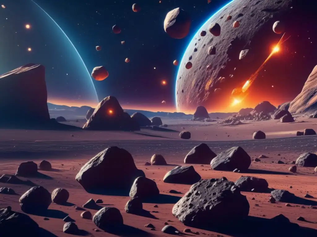Asteroide irregulares flotan en el espacio Impacto de asteroides irregulares en la cultura popular