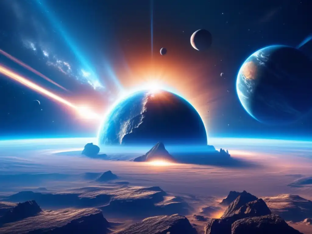 Impacto de asteroides en la evolución terrestre