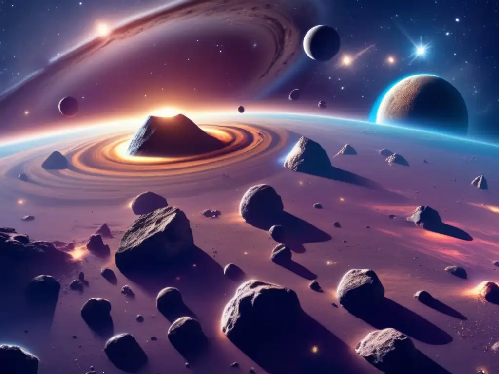 Minería de asteroides: Oportunidades y desafíos Impacto asteroides tierra: consecuencias y exploración