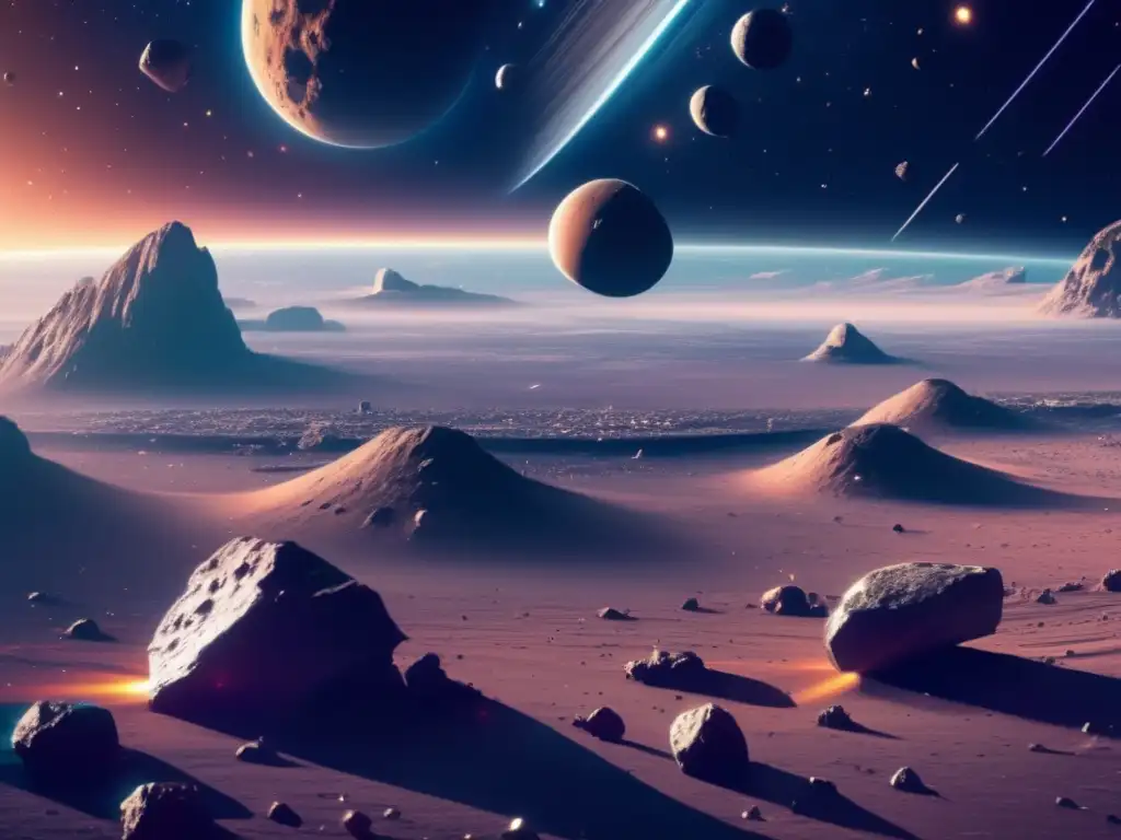 Impacto asteroides en la tierra: Exploración espacial y minería