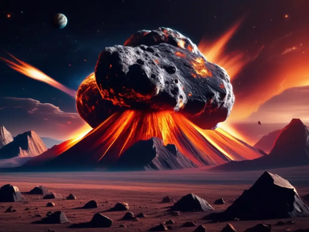 Asteroide destrucción inminente Impacto de asteroides en la Tierra: amenaza inminente