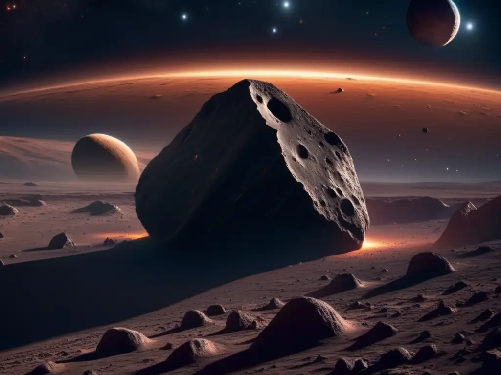 Impacto de asteroides tipo C en extinciones