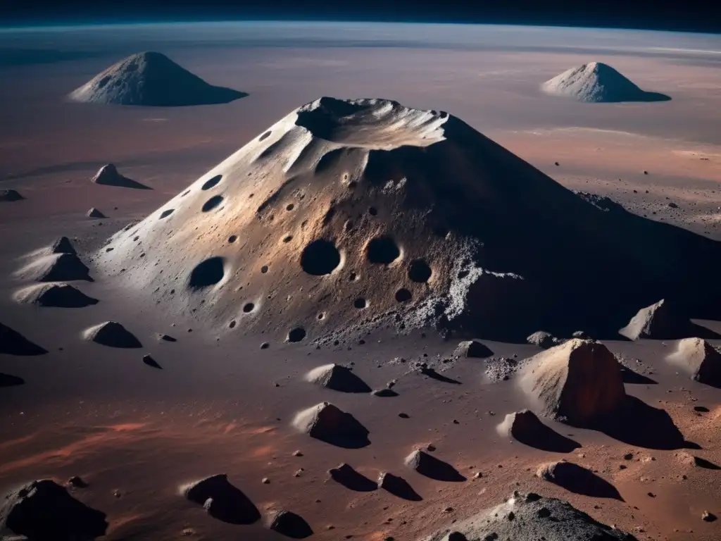 Impacto de asteroides tipo C en Tierra: asteroides rugosos