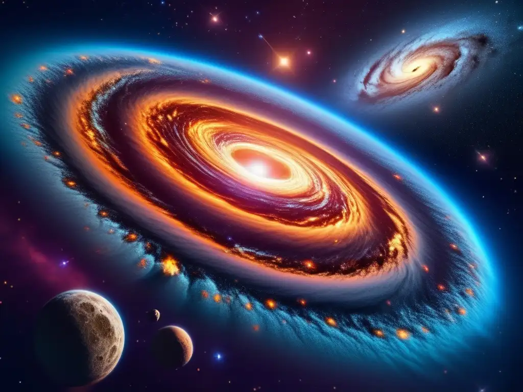 Impacto de asteroides en el universo