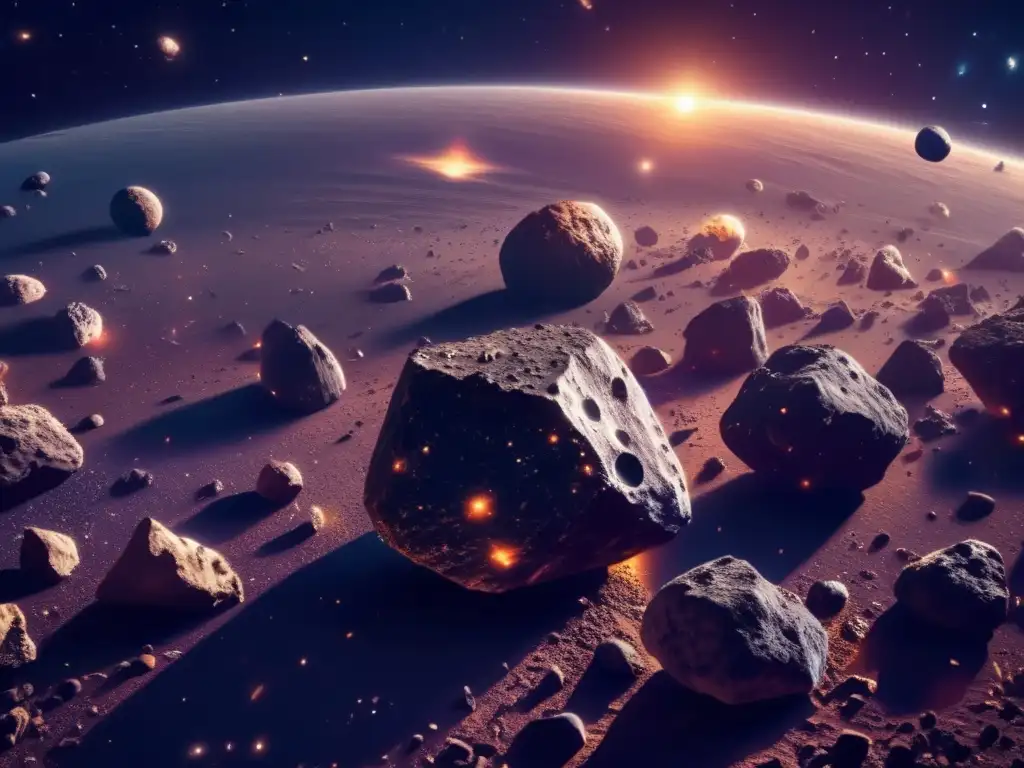 Maravilloso mundo de asteroides Impacto de marea gravitacional en lunas asteroides