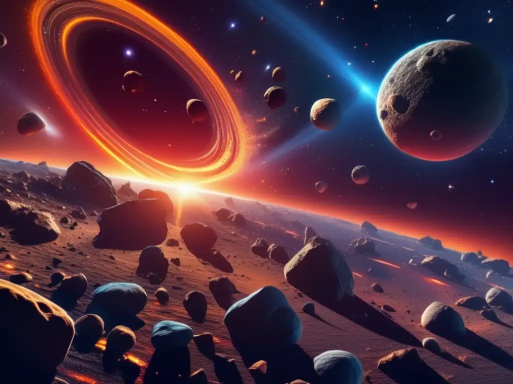 Impacto asteroides: evolución terrestre en 8K