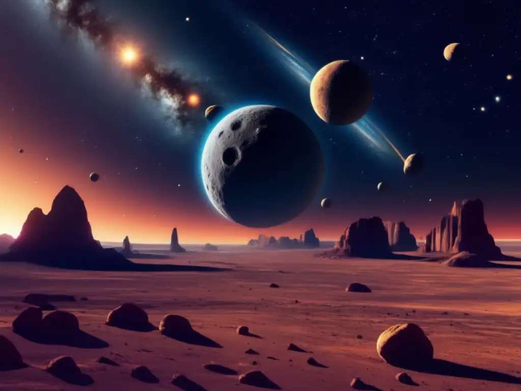 Importancia asteroides binarios estudio gravitación
