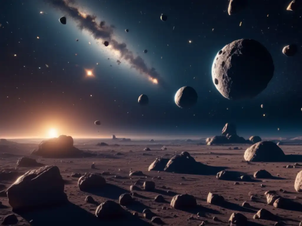 Asteroidas: escasez y oportunidades Importancia de la explotación de asteroides en un futuro prometedor
