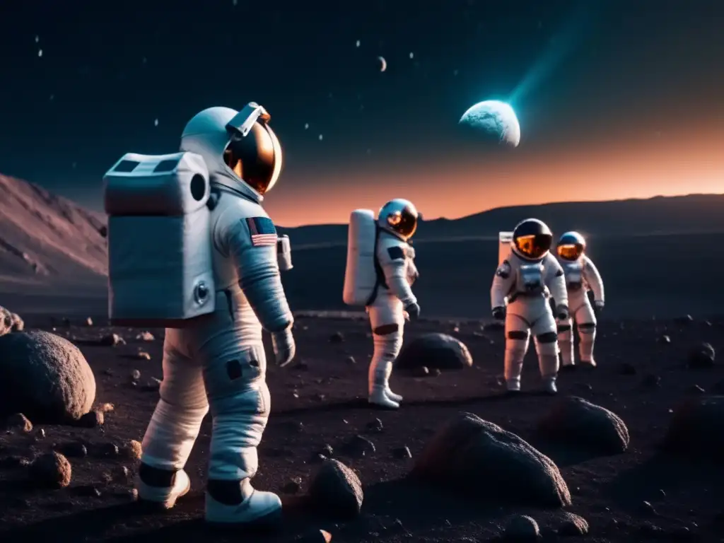 Importancia de subvenciones en exploración de asteroides con astronautas en el espacio