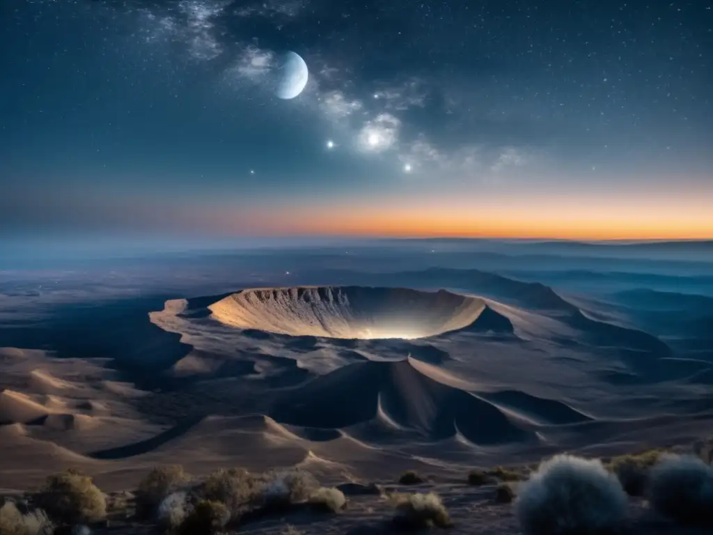 Impresionante imagen de la luna