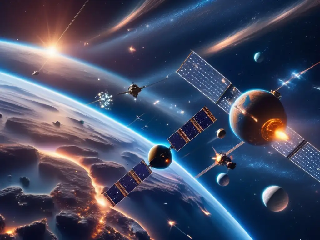 Influencia troyanos en órbitas de satélites
