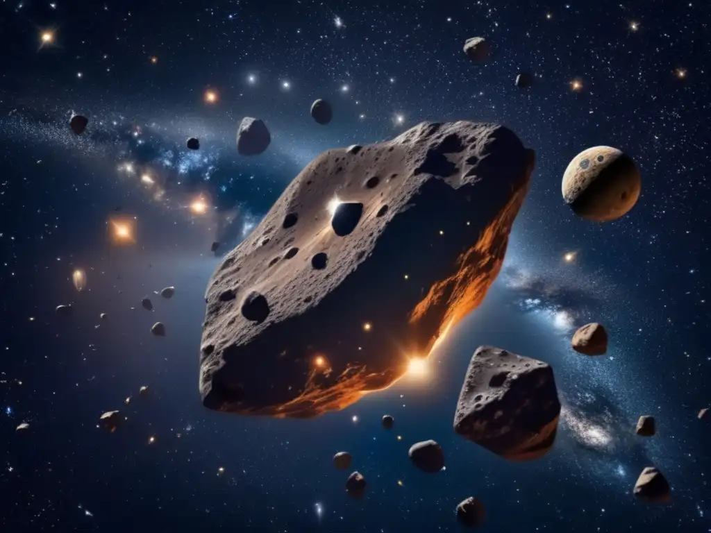 Influencia de troyanos en órbitas de satélites